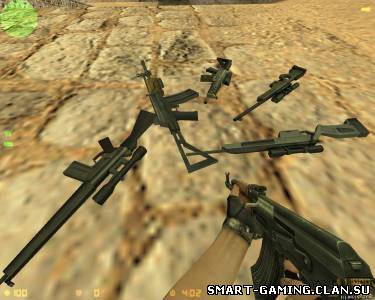 XTCS (CS:Source) Weapon Models Pack для cs 1.6